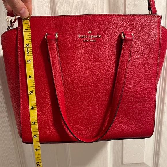 Red Kate Spade crossbody - Picture 6 of 7